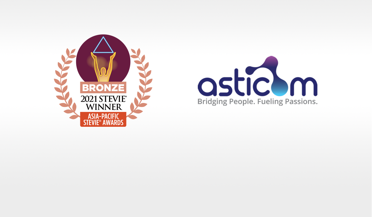 Asticom bags a double win of Bronze in STEVIE® Awards 
